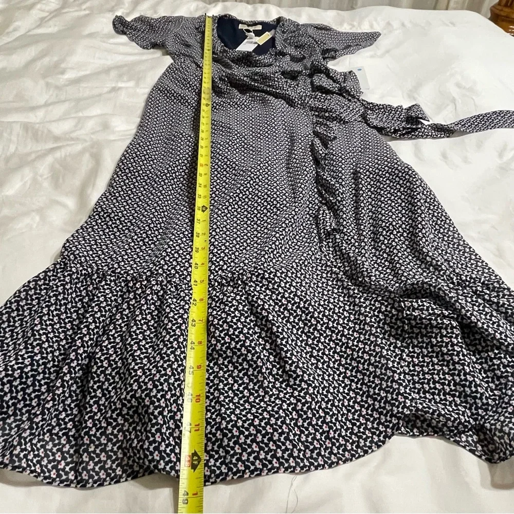 Michael Michael Kors‎ Wrap Dress Ruffle Midi Dress